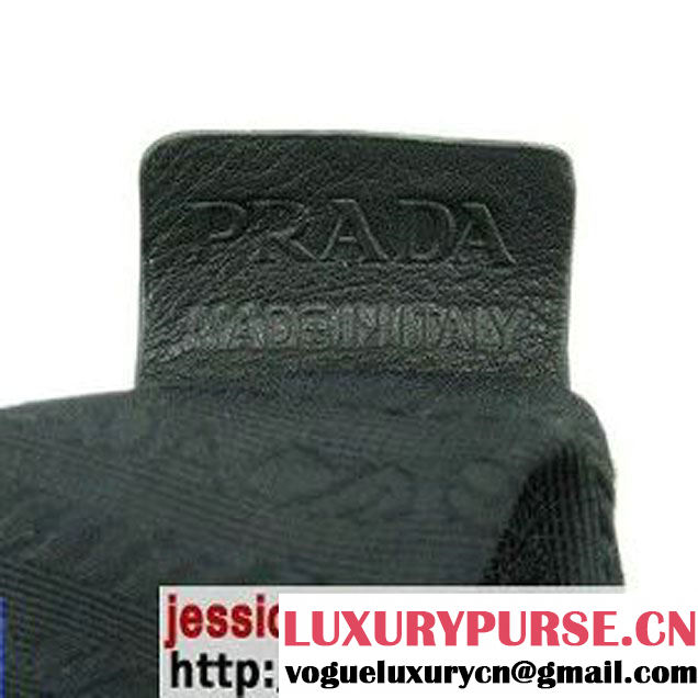 Prada Leather Frame Bag BR1181 Black   