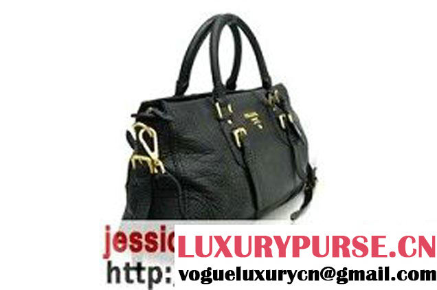 Prada Leather Frame Bag BR1181 Black   