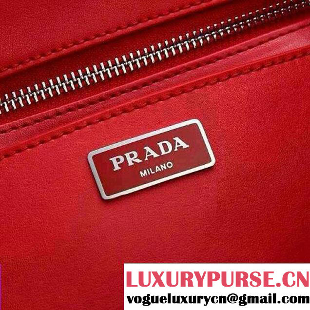 Prada Bucket Bag All-Leather in Black 2014