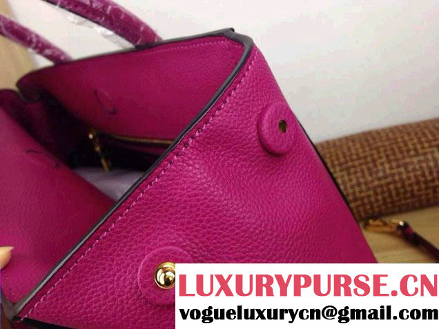 Prada Calf Leather Tote Bag BN2829 Fushia