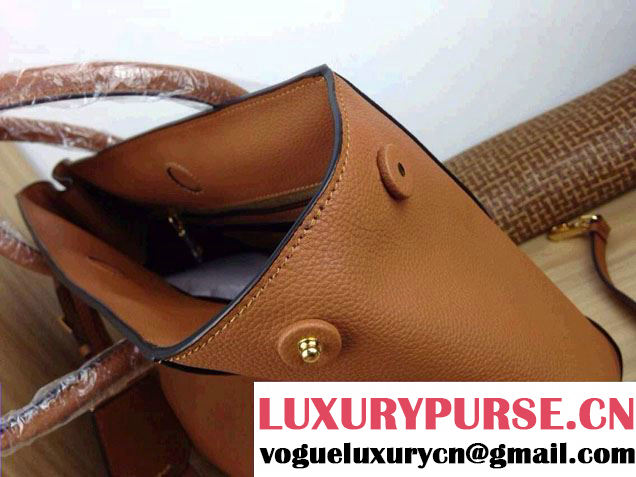 Prada Calf Leather Tote Bag BN2829 Khaki