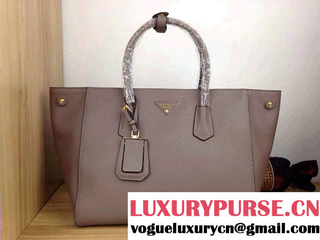 Prada Calf Leather Tote Bag BN2829 Camel