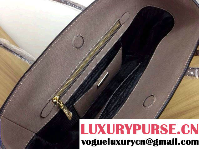 Prada Calf Leather Tote Bag BN2829 Camel
