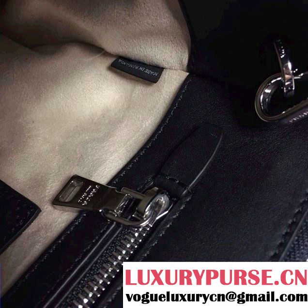 Prada Hand-stitched City Calf Leather Tote Bag BN2274 Black 2015