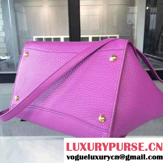 Prada Clemence Leather Tote Bag 2669 Light Purple 2015