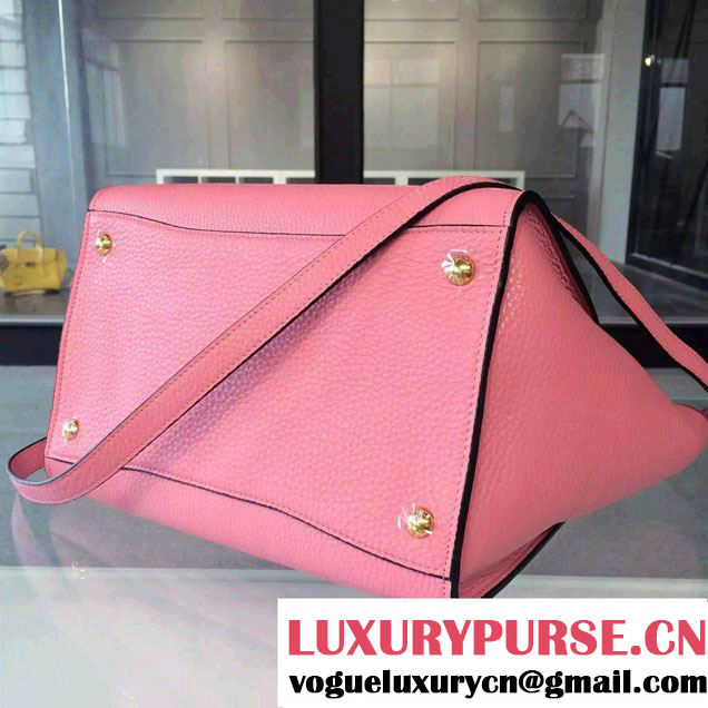 Prada Clemence Leather Tote Bag 2669 Pink 2015