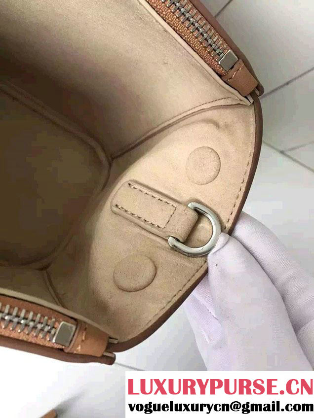 Prada Galleria Soft City Tote Bag with Grommet Detail 1BA274 Brown 2016