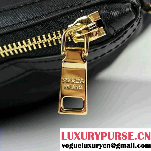 Hot products Prada Canvas Shoulder Bag BR4664 Black  