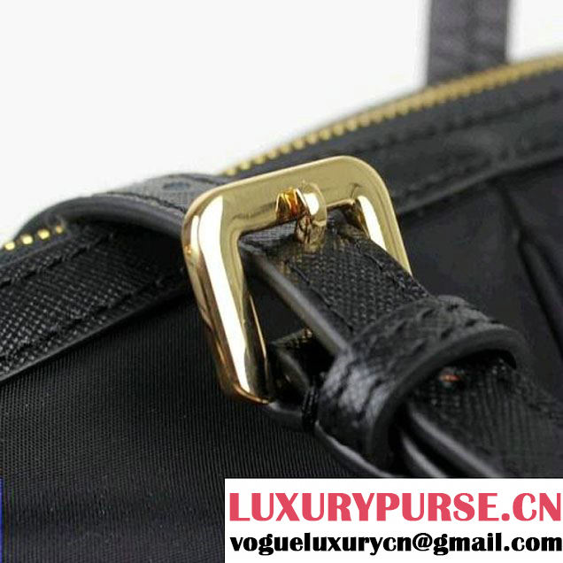 Hot products Prada Canvas Shoulder Bag BR4664 Black  