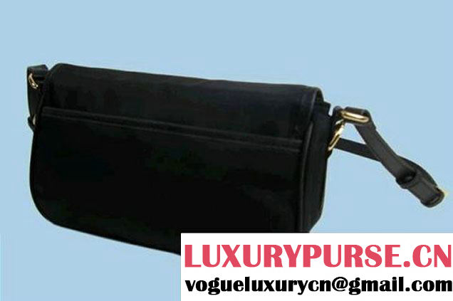 Prada Vela Flap Bag BT6671S Black  