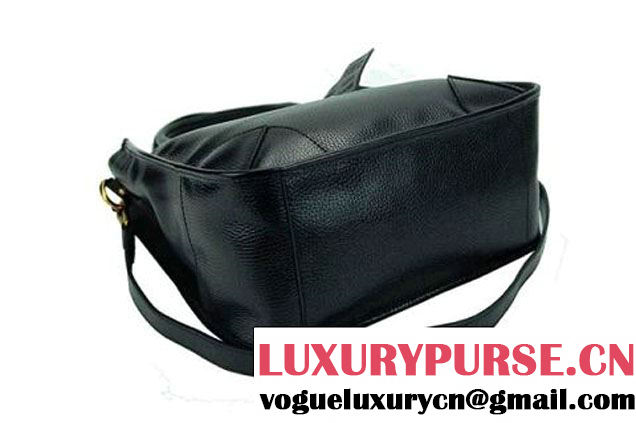 Prada Calf Leather Hobo Bag BR4739 Black  