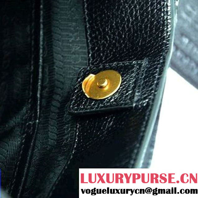 Prada Calf Leather Hobo Bag BR4739 Black  