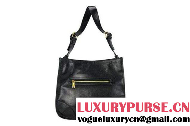 Prada Calf Leather Hobo Bag BR4737 Black