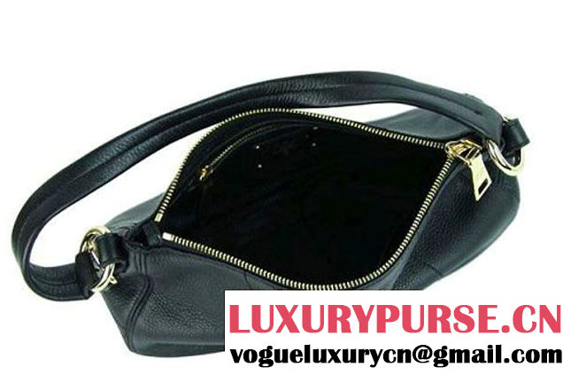 Prada Calf Leather Shoulder Bag BR4690 Black  