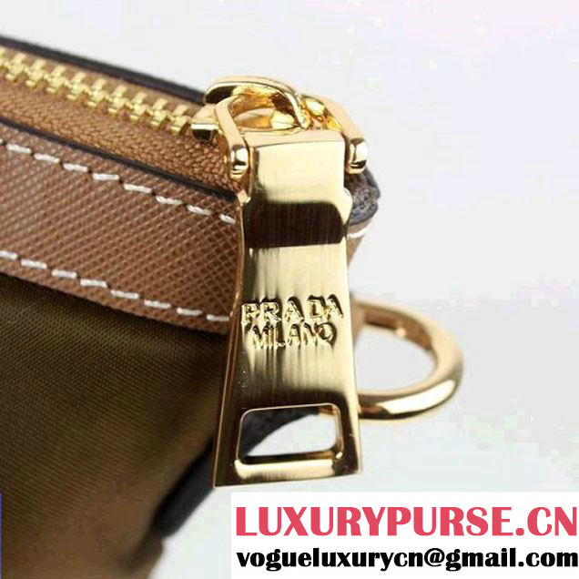 Prada Shoulder Bags Nylon 8503 Khaki  