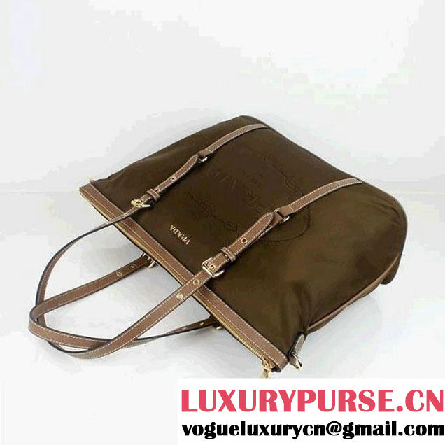 Prada Shoulder Bags Nylon 8503 Khaki  