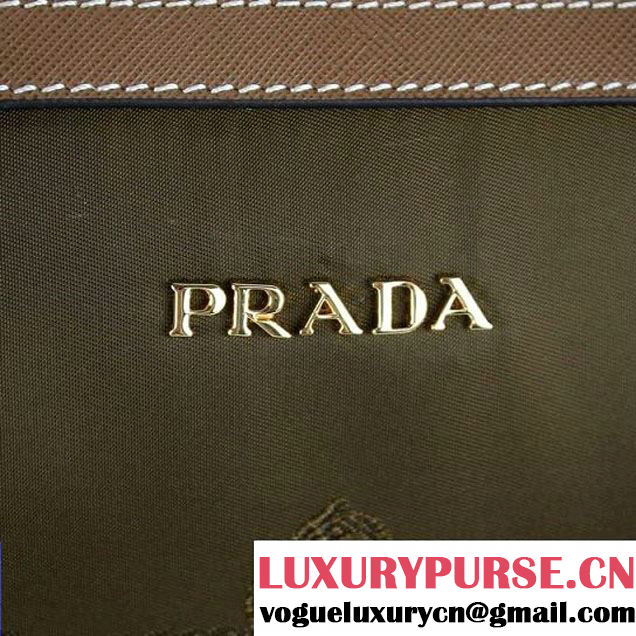 Prada Shoulder Bags Nylon 8503 Khaki  