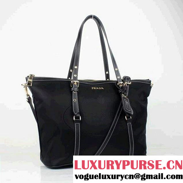 Prada Shoulder Bags Nylon 8503 Black