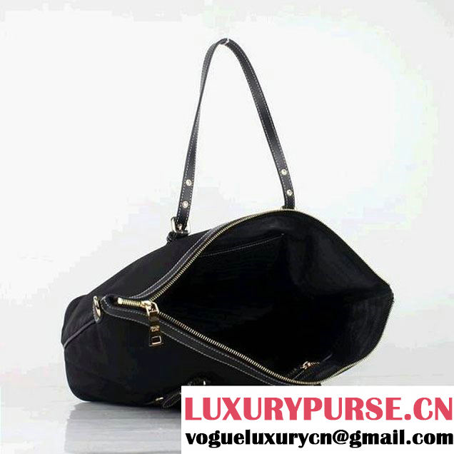Prada Shoulder Bags Nylon 8503 Black  