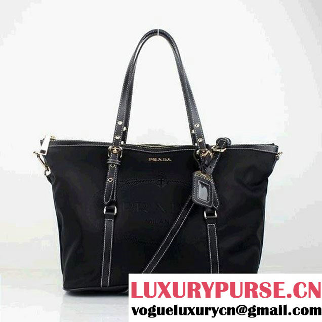 Prada Shoulder Bags Nylon 8503 Black  