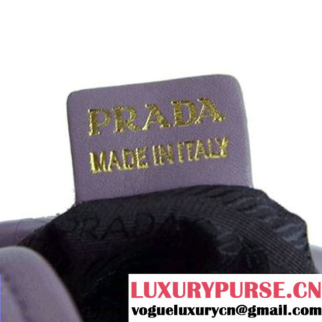 Prada Calf Leather Shoulder Bag BR4690 Grey  