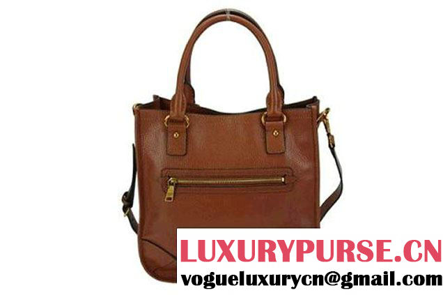 Prada Calf Leather Hobo Bag BR4739 Brown