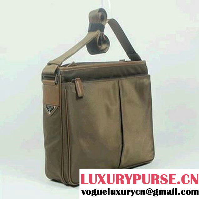 Replica Prada Messenger Bags P0953 Coffee  