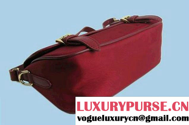 Prada Vela Flap Bag BT6671S Red  