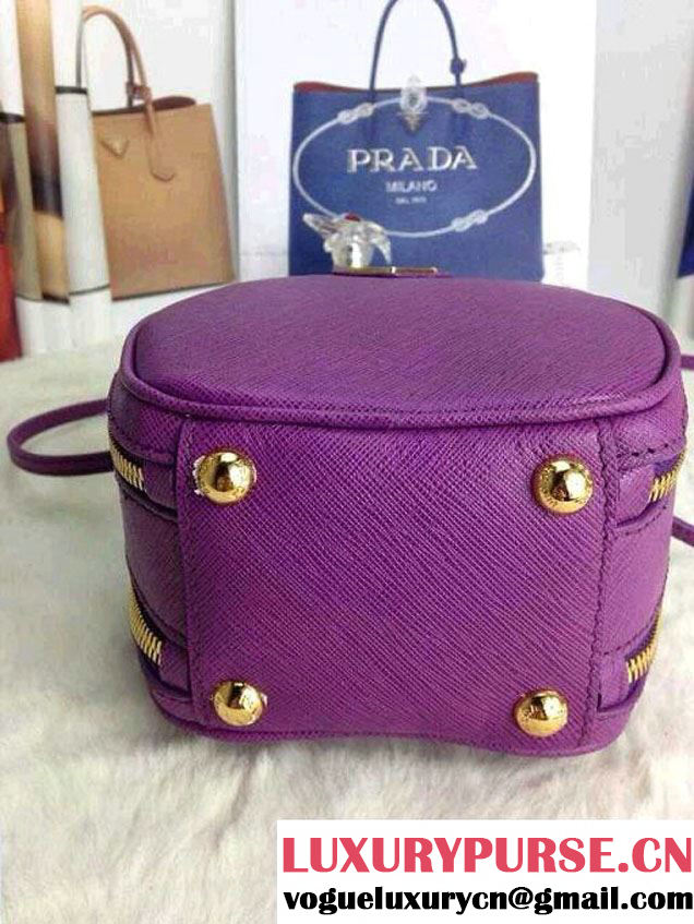 Prada Limited Edition Shoulder Bag in Purple Summer 2014