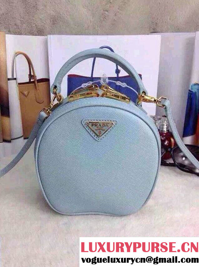 Prada Limited Edition Shoulder Bag in Baby Blue Summer 2014