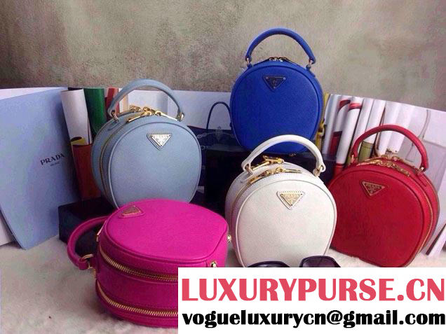 Prada Limited Edition Shoulder Bag in Baby Blue Summer 2014