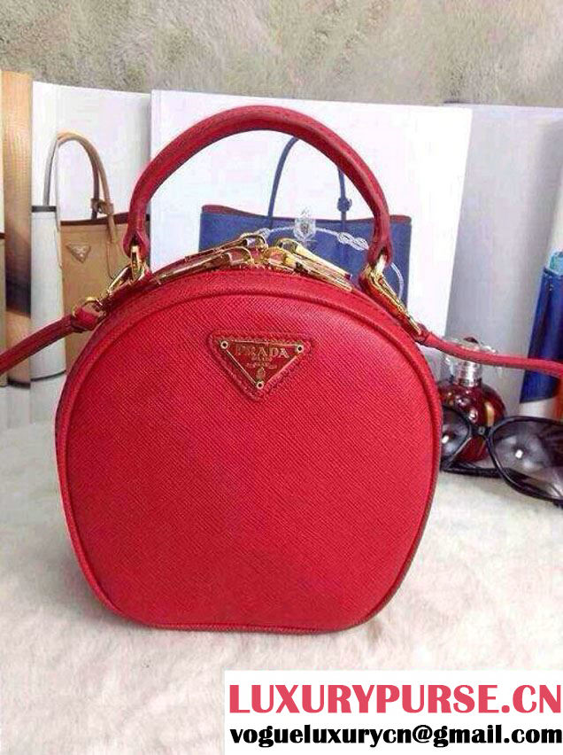 Prada Limited Edition Shoulder Bag in Red Summer 2014