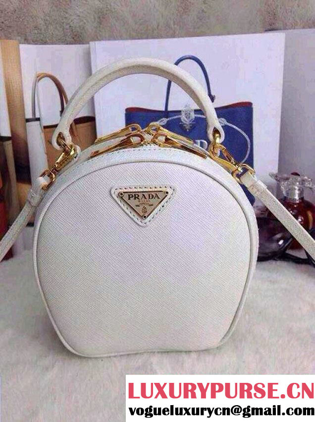 Prada Limited Edition Shoulder Bag in White Summer 2014