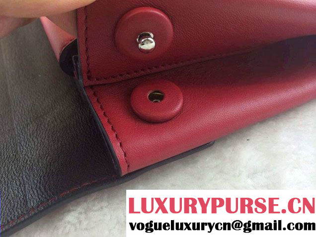 Prada Lux Calf Leather Flap Shoulder Bag BT0995 Red Fall 2014