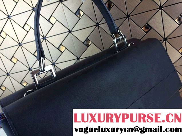 Prada Lux Calf Leather Briefcase Flap Bag BN2796 Fall 2014