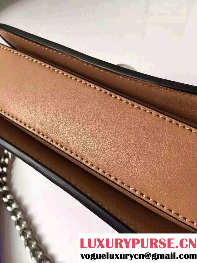 Prada Calfskin Leather Arcade Shoulder Bag 1BD030 Caramel 2016