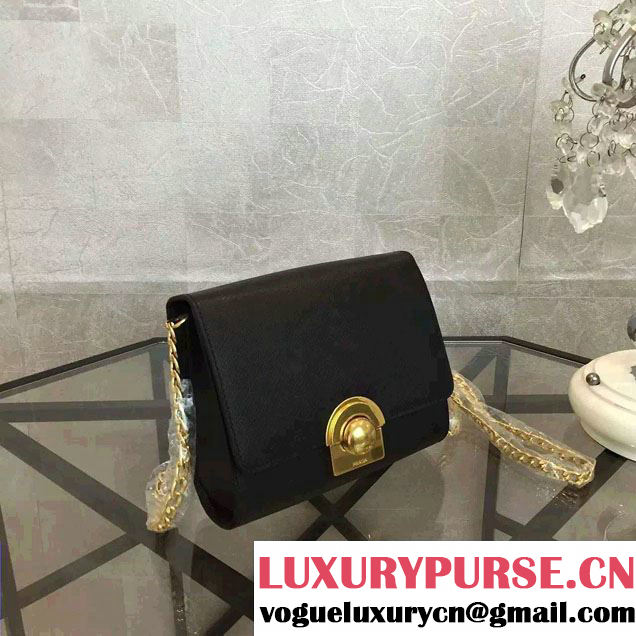 Prada Saffiano Leather Shoulder Bag 1BH007 Black 2016
