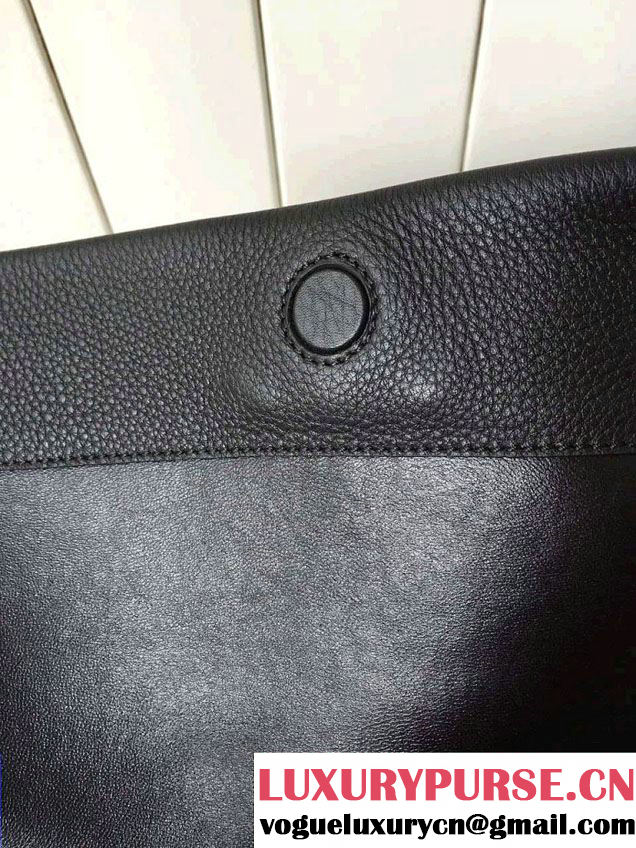 Prada Calf Leather Shoulder Bag 1BD052 Black 2016