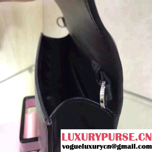Prada Plex Ribbon Bag 1BD067 Black/Pale Pink 2017
