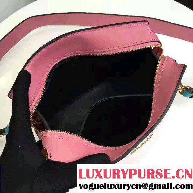 Prada Esplanade Leather Shoulder Bag With Embellishments Front 1BH049 2017