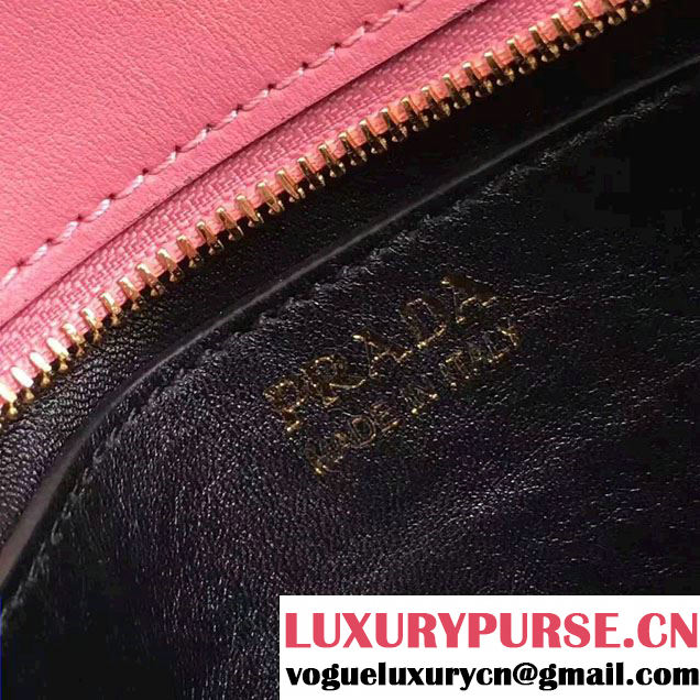Prada Esplanade Leather Shoulder Bag With Embellishments Front 1BH049 2017