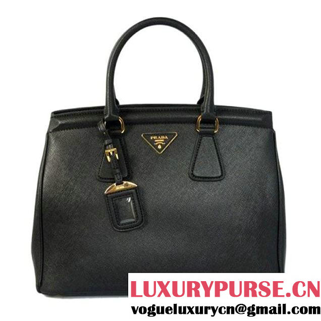 Prada Black Saffiano Parabole Tote Bag (SKU: #503426 ) (SKU: #503426 )