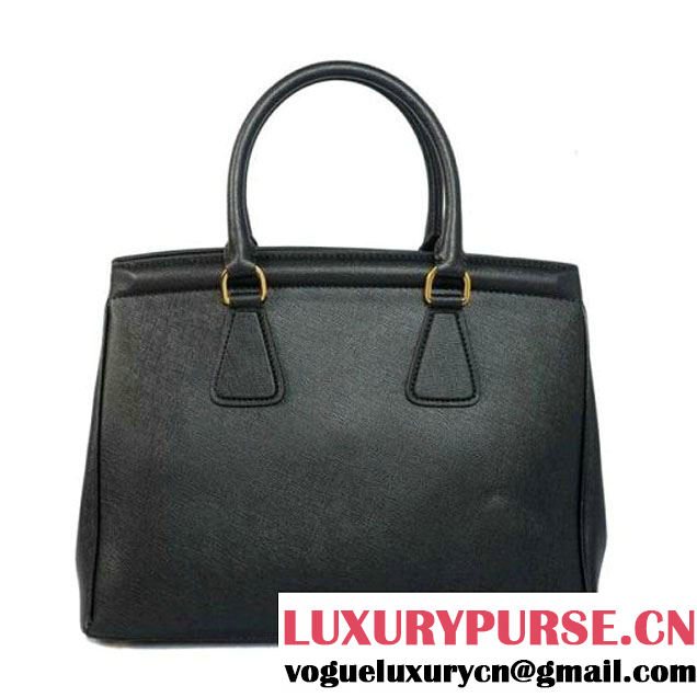 Prada Black Saffiano Parabole Tote Bag (SKU: #503426 ) (SKU: #503426 )