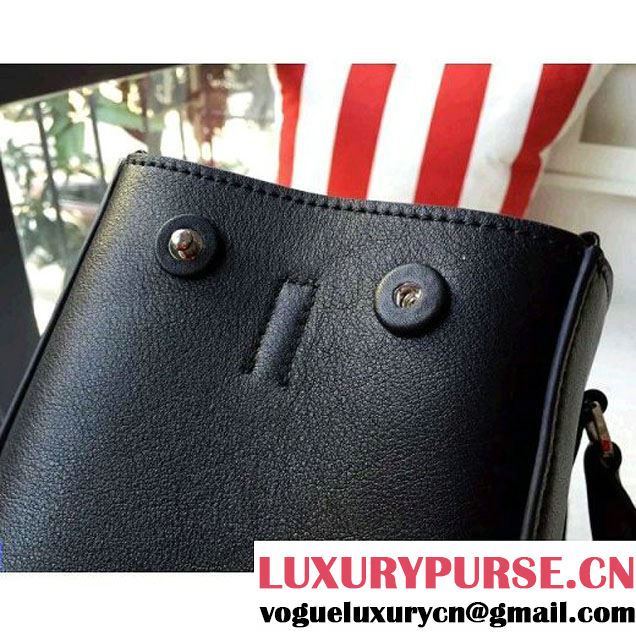 Prada 1BA274 City Calf Leather Galleria Tote Bag Black/Sea (2A016-212317 )