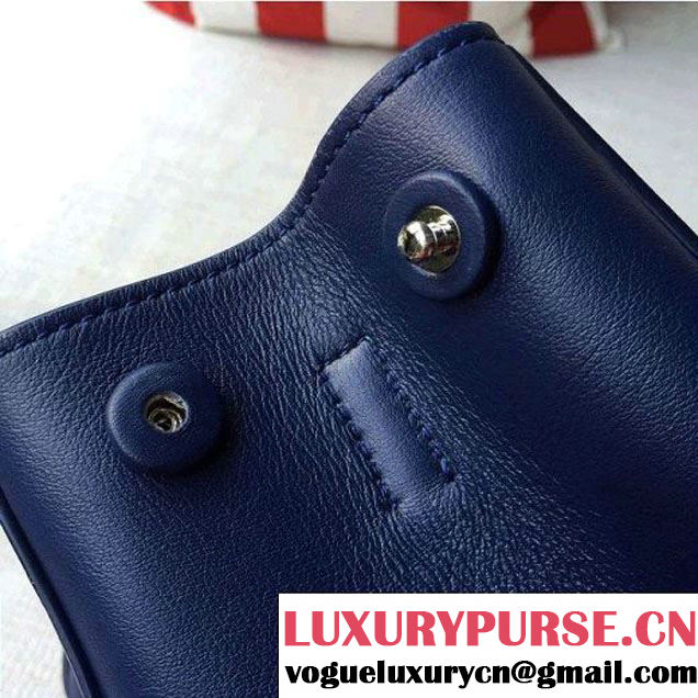 Prada 1BA274 City Calf Leather Galleria Tote Bag Blue/Absinth (2A016-212320 )