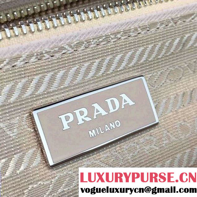 Prada 1BA863 Galleria Saffiano Leather Bag White 2016 (2A016-6022913 )