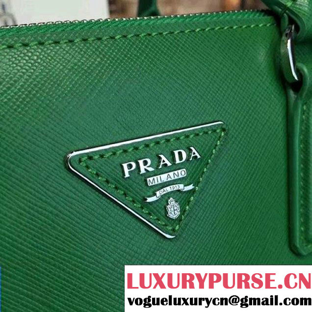 Prada 1BA863 Galleria Saffiano Leather Bag Green 2016 (2A016-6022917 )