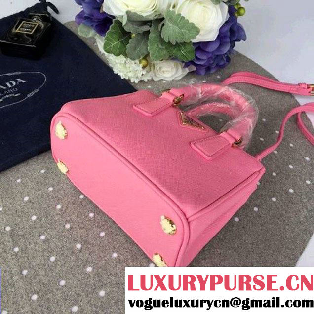 Prada Mini Galleria Saffiano Leather Bag Pink (1A053-6032212 )