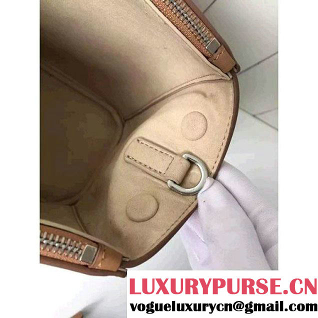Prada Calfskin Galleria Bag With Grommet 1BA274 Brown 2016 (2A016-6041811 )