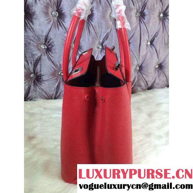 Prada Twin Bag Red (6335531 ) (6335531 )